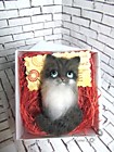 Звероброшка Маскарадный кот (по фото питомца)